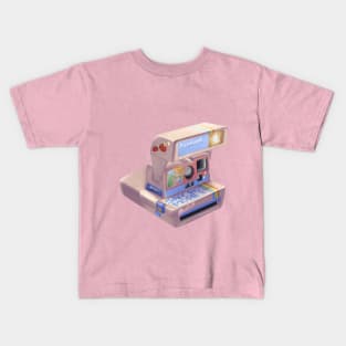 Purikurit retro instant camera Kids T-Shirt